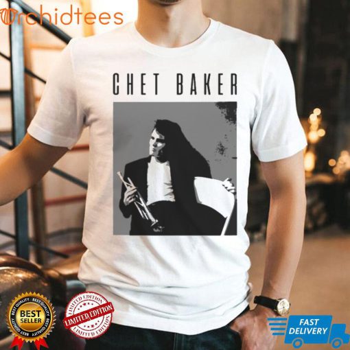 Tribute To Chet Baker Black And White shirt