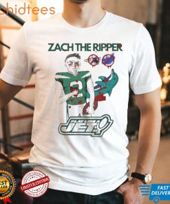 Ty Johnson New York Jets Zach The Ripper TShirt