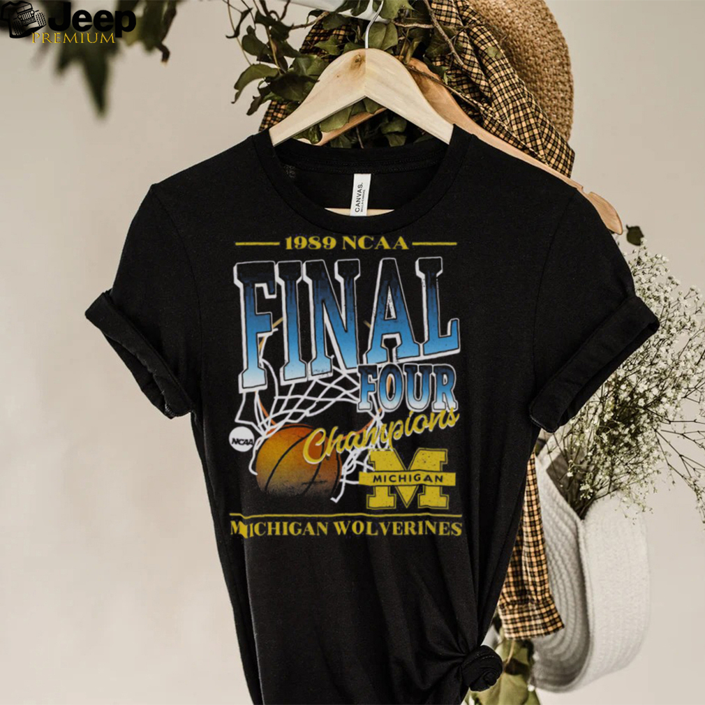 Vintage 1989 NCAA Michigan Wolverines Final Four Champions T shirt Michigan Football Gifts