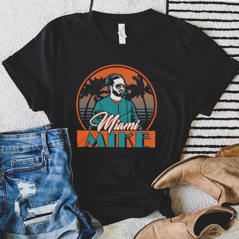 Vintage Miami Mike T Shirt Miami Dolphins Gift Ideas