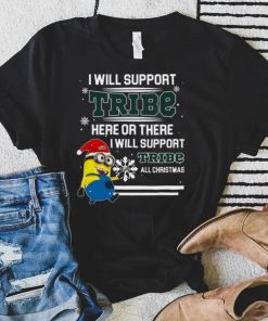 William Mary Tribe Minion Support Here Or There All Christmas Christmas Sweatshirt