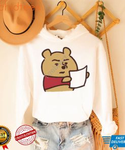 Winnie The Pooh Reading Shirt