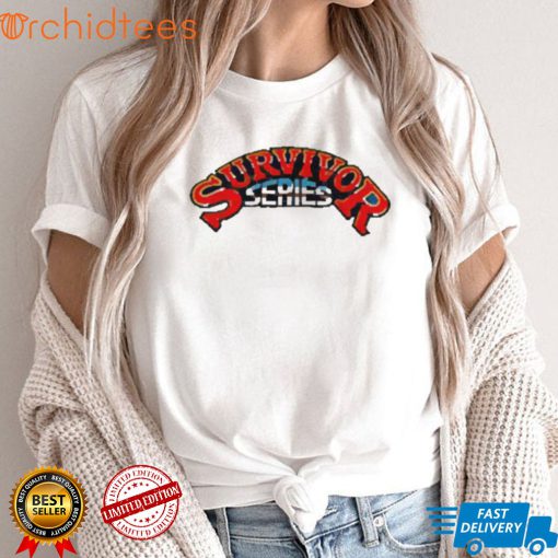 Wwe Survivor Series Retro Event Logo T Shirt