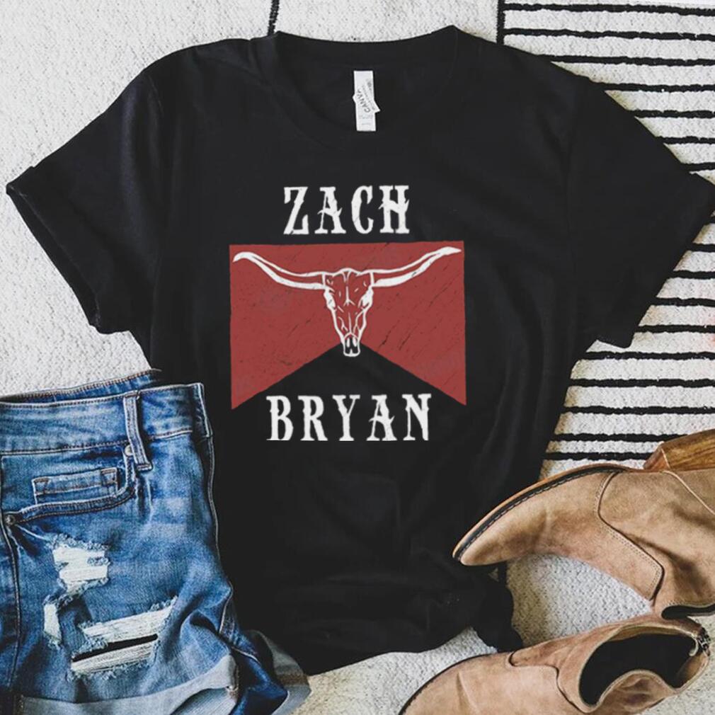Zach Bryan Bull Skull Something In The Orange T Shirt Gift For Western Lovers