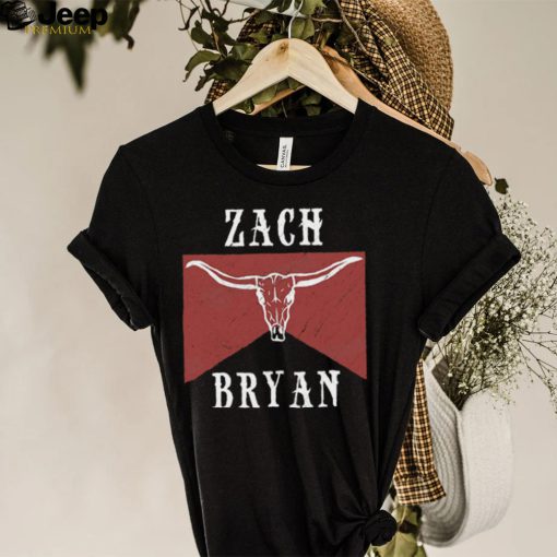 Zach Bryan Bull Skull Something In The Orange T Shirt Gift For Western Lovers