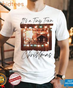 its tiny town christmas t shirt t shirt