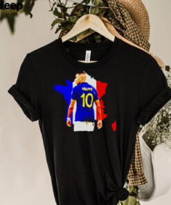 mbappe France soccer flag shirt